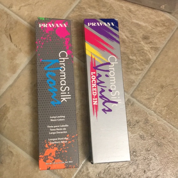 Pravana Makeup New In Box Chromasilk Hair Dye Green Teal Poshmark